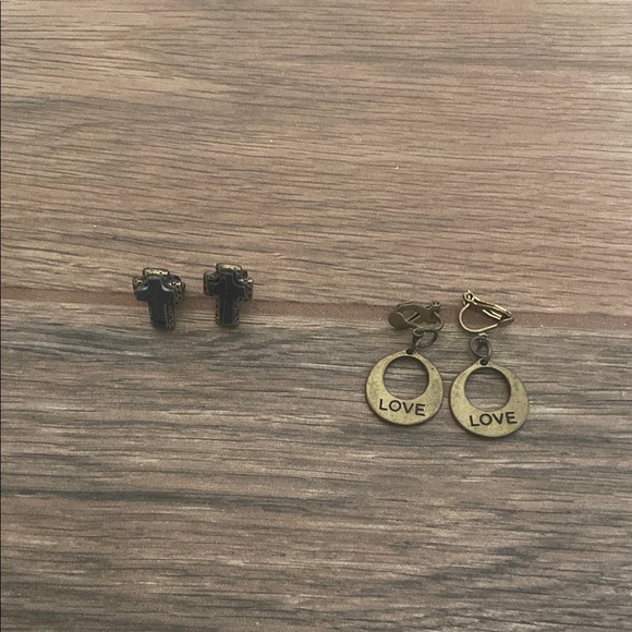 🧡 clip-on earrings - Picture 1 of 5